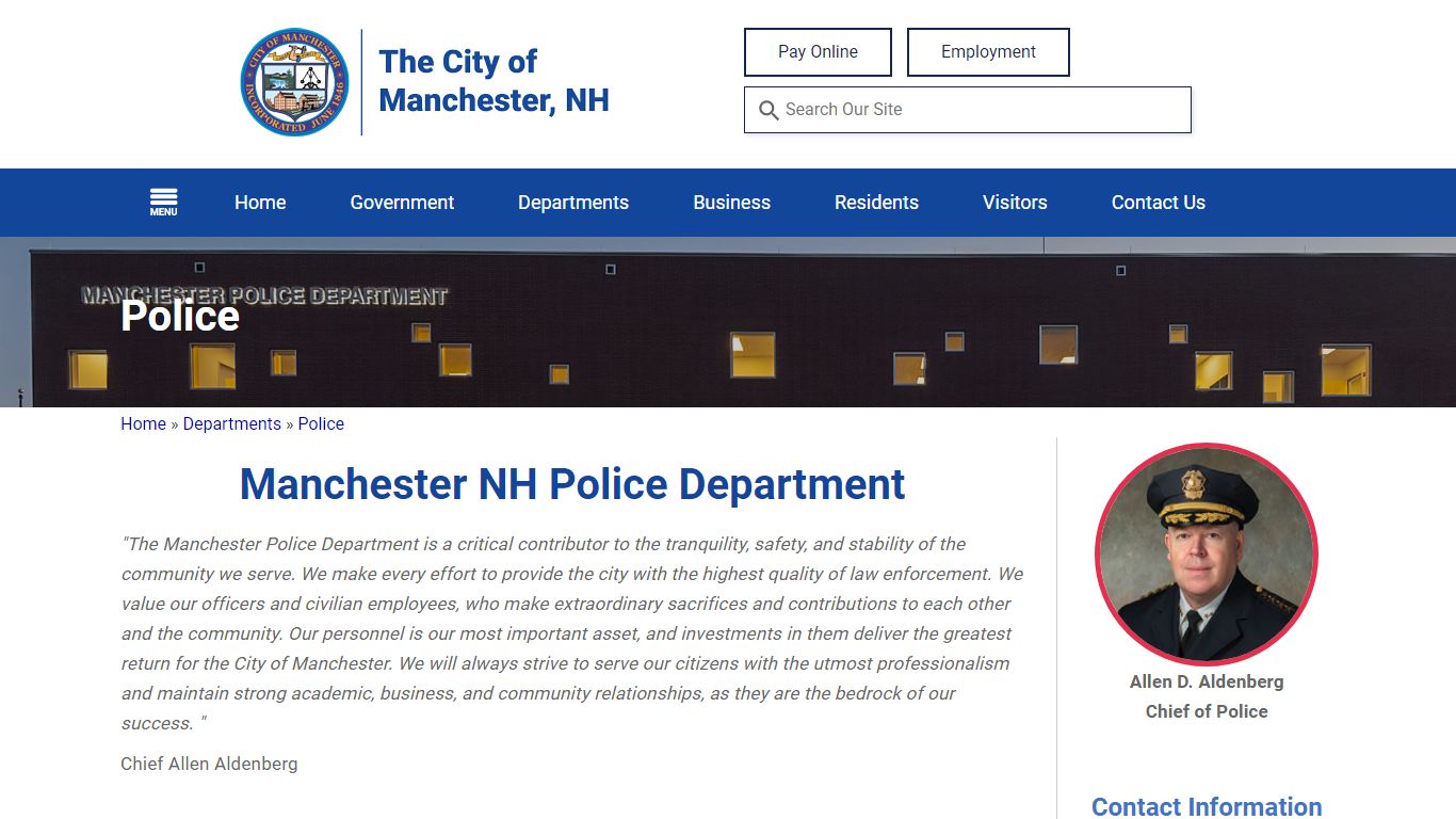 Police Department - Manchester, NH